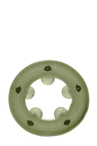 Эрекционное кольцо на член со встроенными магнитами серое Seven Creations Magnetic Cockring - 1