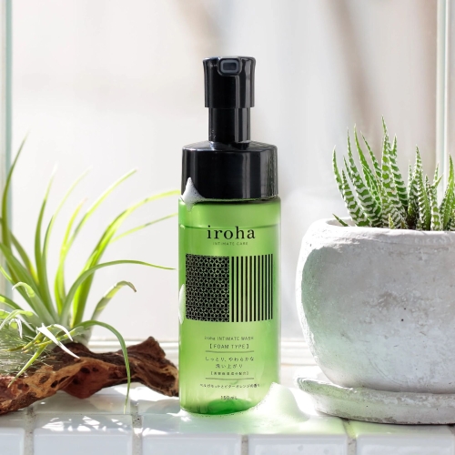 Пена для интимного ухода с ароматом бергамота и горького апельсина Iroha Intimate Wash Foam Type 150 мл - 3