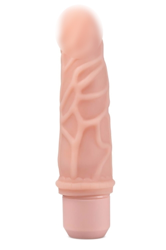 Вибратор вагинальный реалистичный из силикона телесного цвета Blush Dr Robert - 1