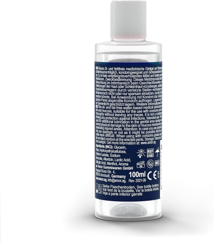 Разогревающий лубрикант на водной основе My Size Lube Me Tightly Warming 100 мл - 2