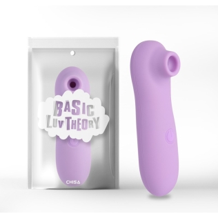 Вакуумний кліторальний стимулятор що посмоктує фіолетового кольору Chisa Irresistible Touch