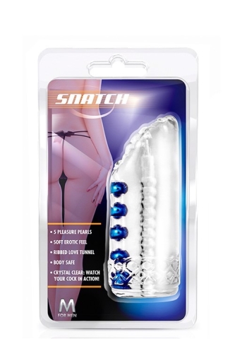 Мастурбатор для любого размера пениса M FOR MEN SNATCH CLEAR - 4