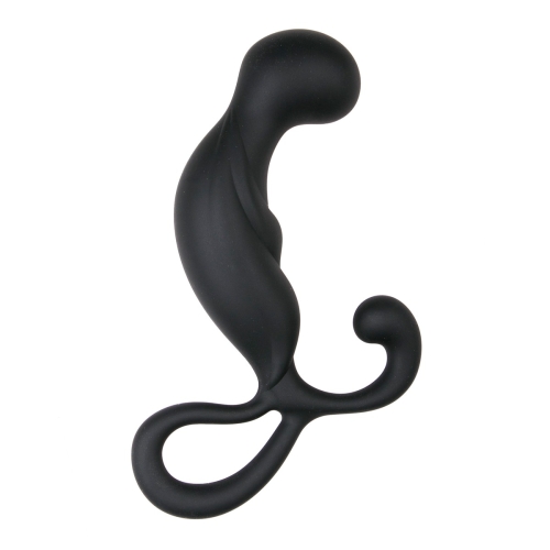 Масажер простати чорного кольору Easytoys - 1