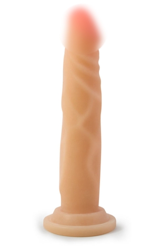 Фаллоимитатор на присоске реалистичный из киберкожи телесного цвета AU NATUREL 7.5INCH RONNIE BEIGE - 1