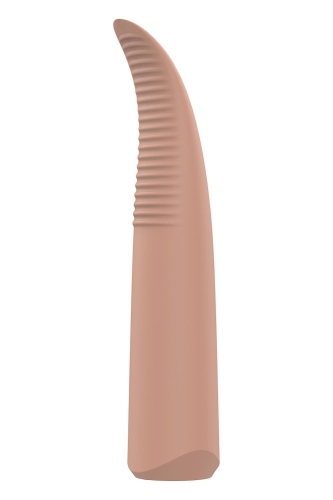 Вібратор для точкової стимуляції клітора бежевого кольору Dream Toys Nude Laurel - 1