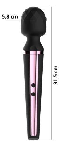 Вибромассажер пульсатор черного цветаBOSS of TOYS Massager Genius - 6