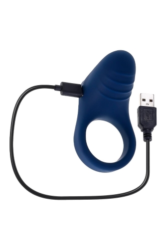 Ерекційне віброкільце на член синє Evolved Novelties Evolved Playboy - 7