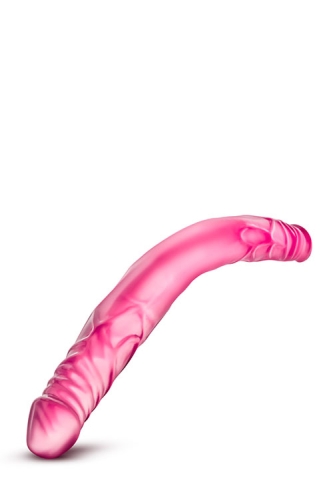 Фалоімітатор 35/3, 5 см подвійний реалістичний рожевий B YOURS 14inch DOUBLE DILDO - 3