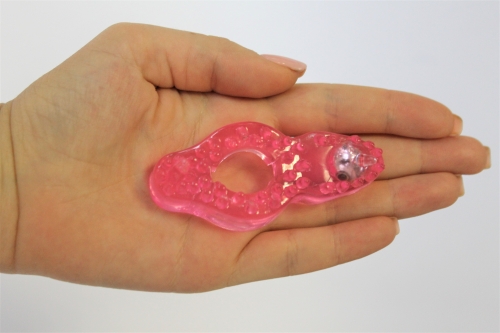 Кольцо эрекционное Долгий и Яркий Секс с шипами SUPER STRETCHY COCKRING - 4