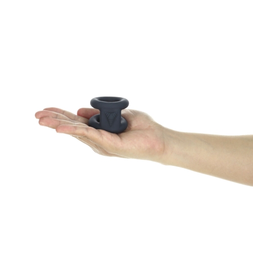 Подвійне ерекційне кільце LUX Active tug Versatile Silicone Cock Ring - 7