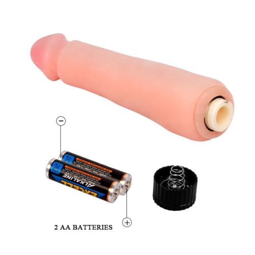 Вібратор реалістичний Lybaile Flexible vibrator - 5