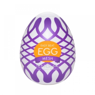 Мастурбатор яйцо белого цвета Upko Tenga egg mesh