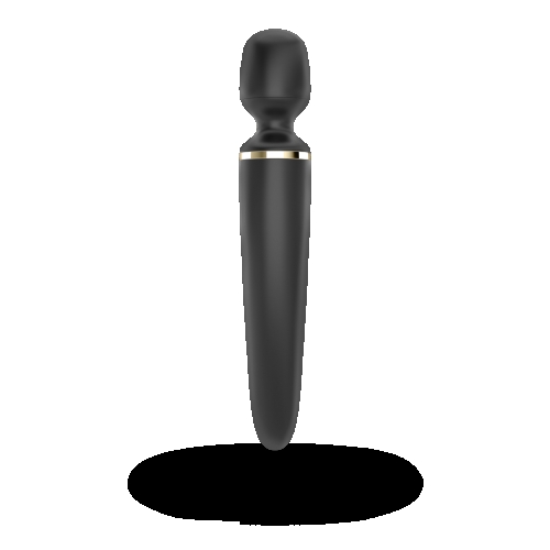 Вібромасажер для клітора та інших ерогенних зон Satisfyer Wand-er Woman чорний - 4