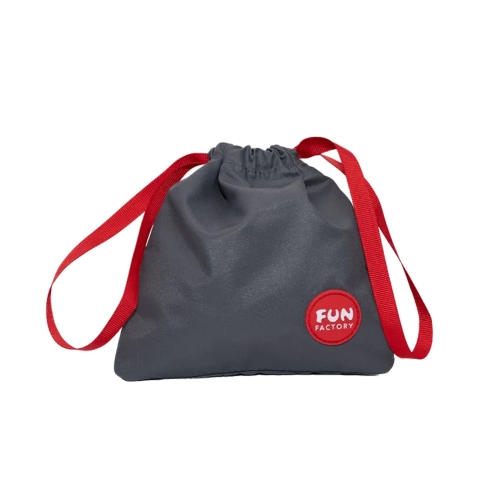 Сумка для секс игрушек серого цвета Fun Factory TOYBAG размер S - 1