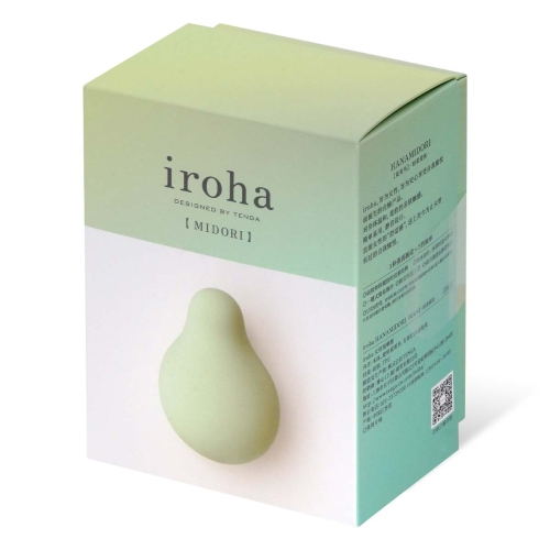 Вібратор кліторальний силіконовий зеленого кольору Iroha Tenga Sukara Midori - 10