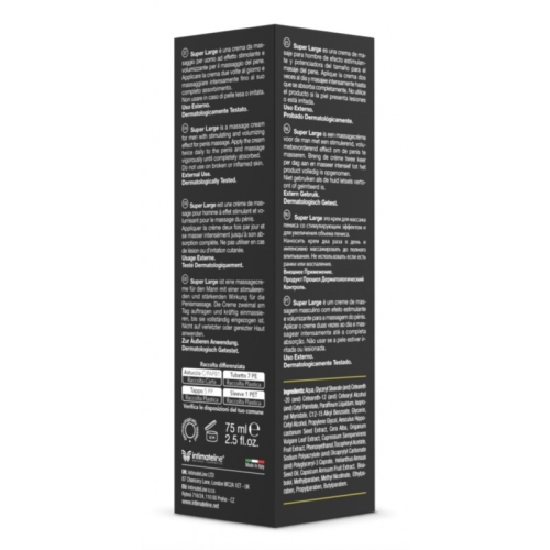 Крем для збільшення об'єму члена Intimateline Super Large 75мл - 2