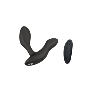 Смарт вибратор для простаты с пультом управления черного цвета We Vibe Vector