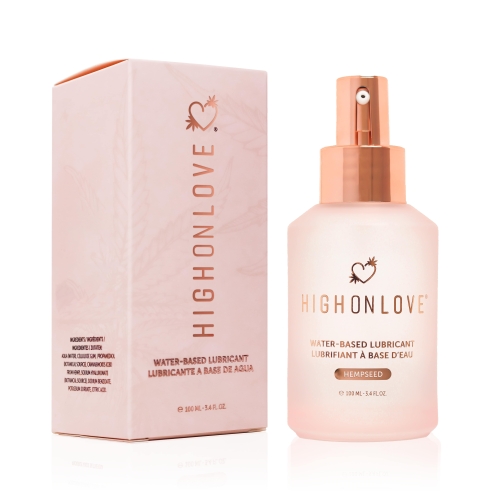 Лубрикант на водній основі HighOnLove Water-based Lubricant Hempseed 100 мл - 1