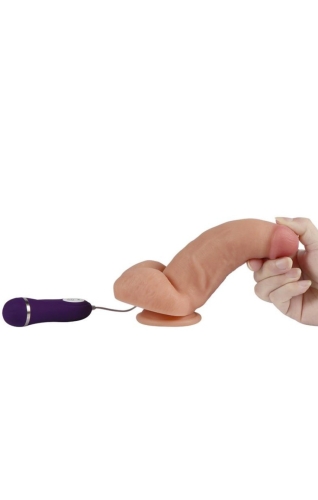 Вібратор реалістичний Red Eagle vibrating dildo - 2