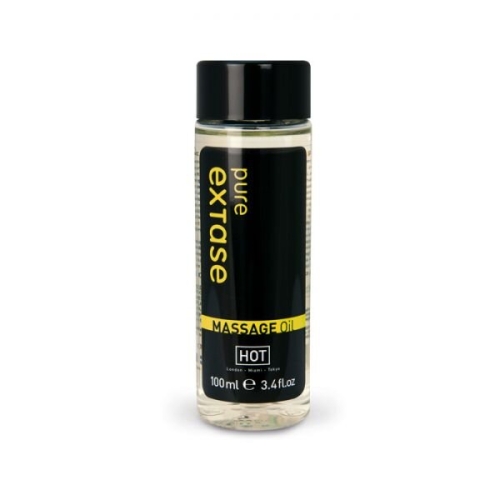 Масажне масло розслабляючий з пряним запахом Hot Pure Extase 100 мл - 1