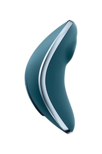 Вакуумный клиторальный стимулятор синего цвета Satisfyer Vulva Lover 1 - 3