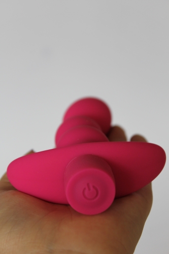 Вібратор для вагінальної і анальної стимуляції SWEET TOYS L 110 мм D 29x31 мм, Колір Рожевий - 3