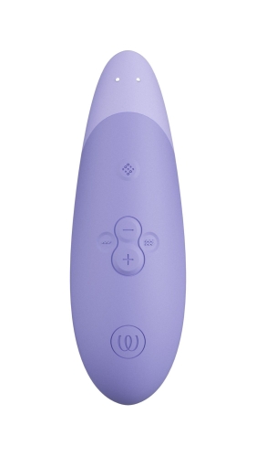 Клиторальный вакуумный вибростимулятор 2 в 1 сиреневый Womanizer Enhance - 4