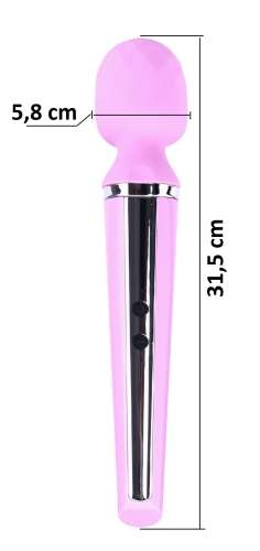 Вибромассажер пульсатор розового цвета BOSS of TOYS Massager Genius - 5