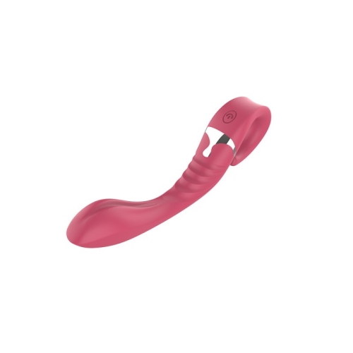 Вибратор для точки G розового цвета Chisa Lust Ripple Cavort - 2
