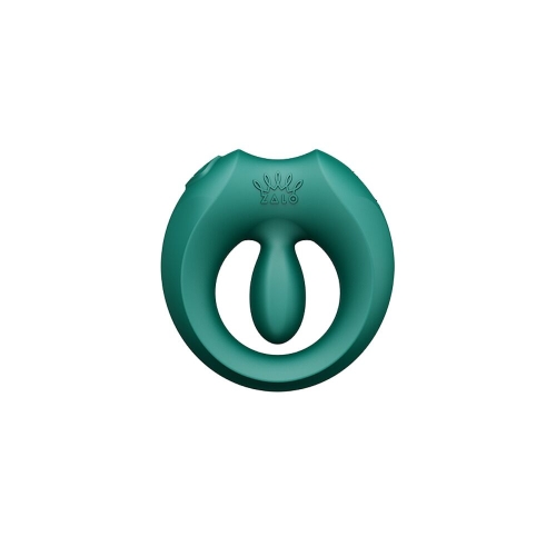 Ерекційне віброкільце на член зеленого кольору Zalo Apis Turquoise - 1