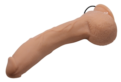 Реалистичный вибратор на присоске телесный LYBAILE Penis Vibration - 5