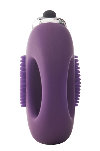 Ерекційне віброкільце фіолетового кольору Dream Toys FLIRTS COCKRING - 3