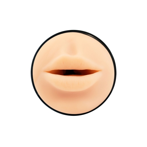 Мастурбатор у колбі рот тілесного кольору для PowerBlow Kiiroo Feel Mouth - 2