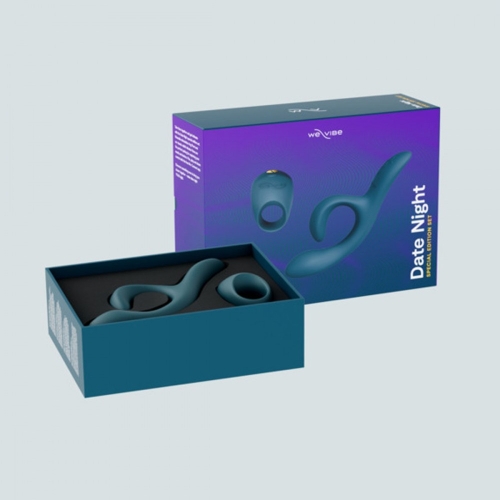 Набір інтимних іграшок We-Vibe Date Night кільце Pivot і вібратор Nova 2 зелені - 15