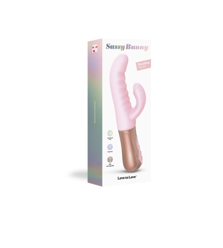 Двойной пульсатор кролик Love To Love SASSY BUNNY - BABY PINK - 8