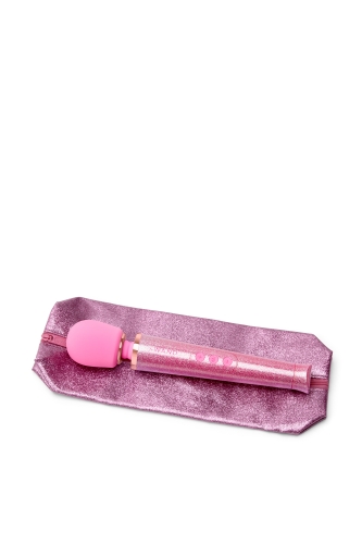 Вибратор микрофон Le Wand ALL THAT GLIMMERS SET, блестящий розовый - 5