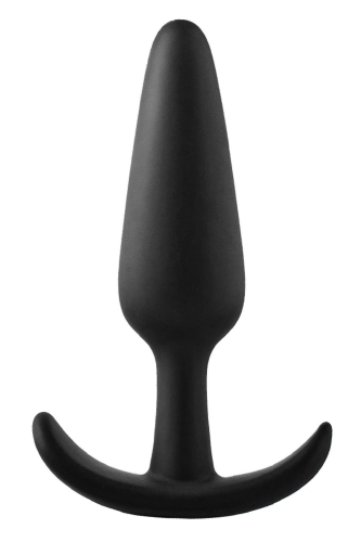 Анальний плаг со стопером в форме якоря черный Dreamtoys FantASStic Smooth размер Large - 1