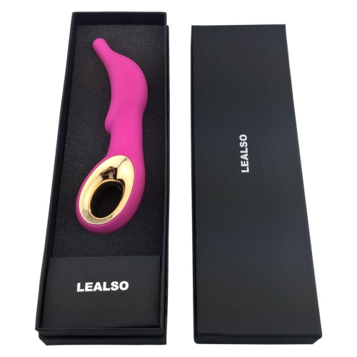 Вібратор водонепроникний з силікону Lealso-Dolphin Pink - 2