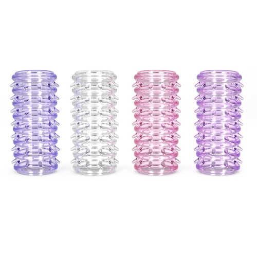 Стимулирующая насадка случайного цвета Meleon - Caterpillar Delay Sleeve (Assorted Colors) - 2