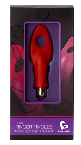 Вібратор Rocks Off Finger Tingles 7 Red - 2