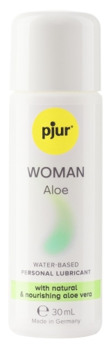 Лубрикант женский на водной основе с экстрактом алоэ Pjur Woman 30 мл - 1