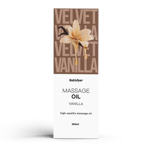 Массажное масло с ароматом ванили Satisfyer Massage Oil 250 мл - 1