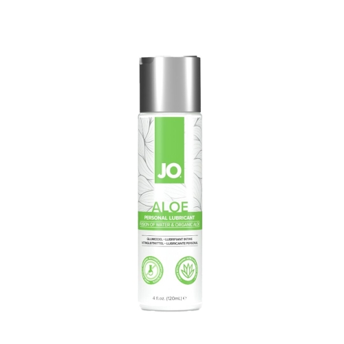 Лубрикант на водной основе с добавлением алое JO H2O Waterbased Aloe 120 мл - 1