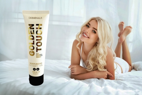 Лубрикант на водной основе с чиа и гиалуроновой кислотой Driminals Golden Touch 100 мл - 3