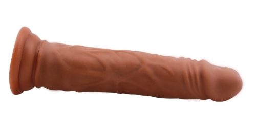 Фалос на присоску реалістичний бежевий CHISA Lascivious Dildo Latin - 4