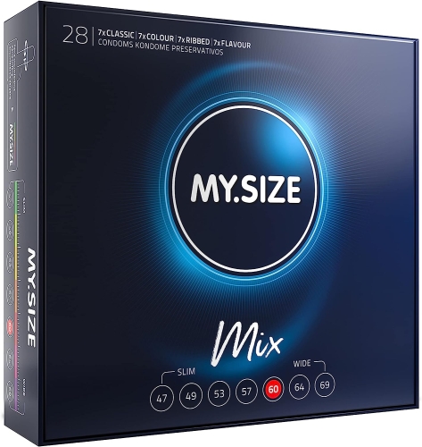 MY SIZE MIX презервативы 60 мм 28 штук Май Сайз Микс - 1