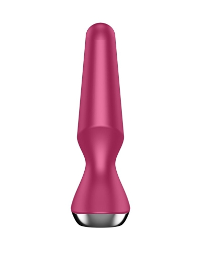 Анальна вібропробка Червона Satisfyer Plug-ilicious 2 Berry - 4