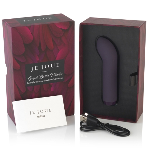Вибратор со стимуляцией точки Джи фиолетовый Je Joue G-Spot Bullet Vibrator - 8