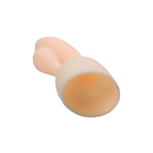 Насадка на вібромасажер G-nose пудровий Cottelli Collection - 2