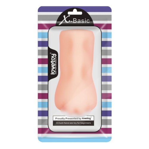 Мастурбатор Вагина для мужчин телесного цвета Lovetoy X-Basic Pocket - 1